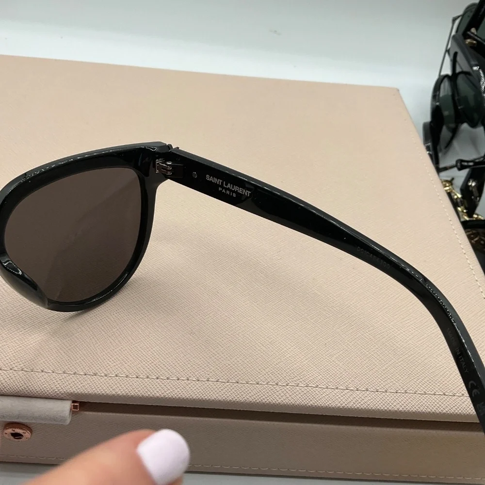 SAINT LAURENT 55MM Oval Sunglasses